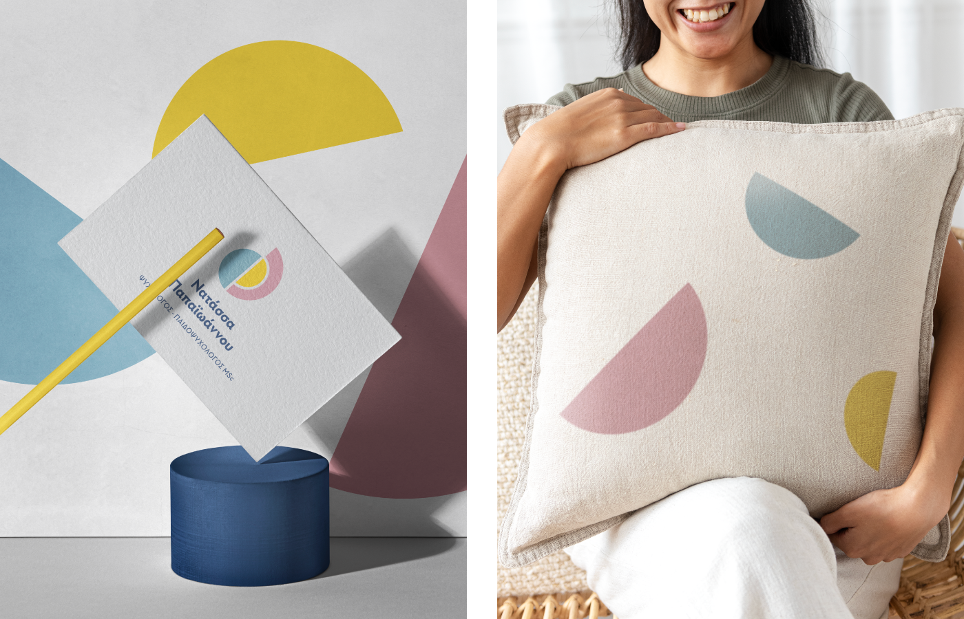 Natassa Papaioannou child psychologist branding visual identity