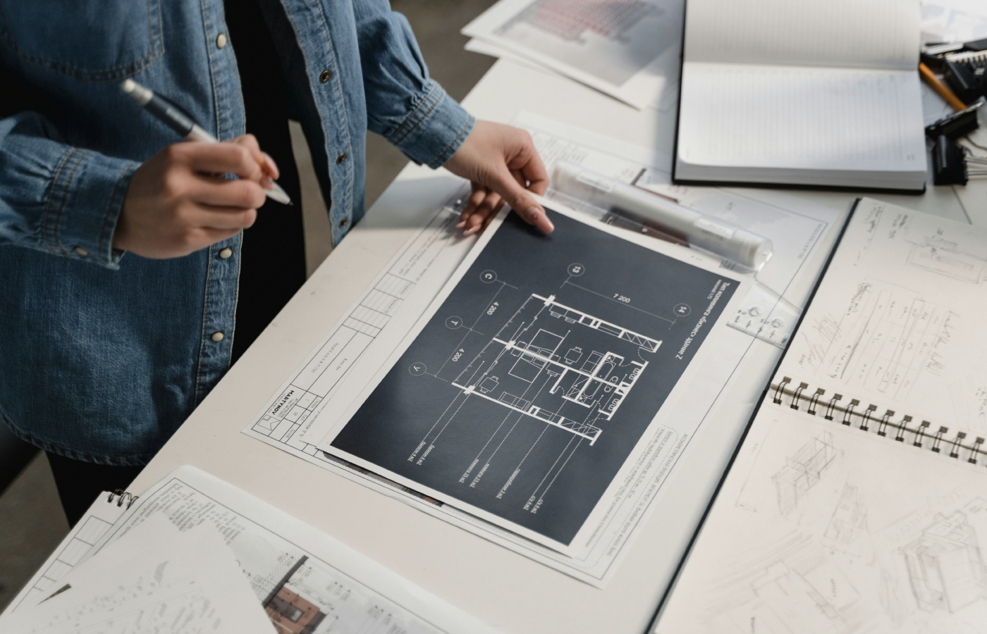 tholos construction architecture interior exterior design branding logo