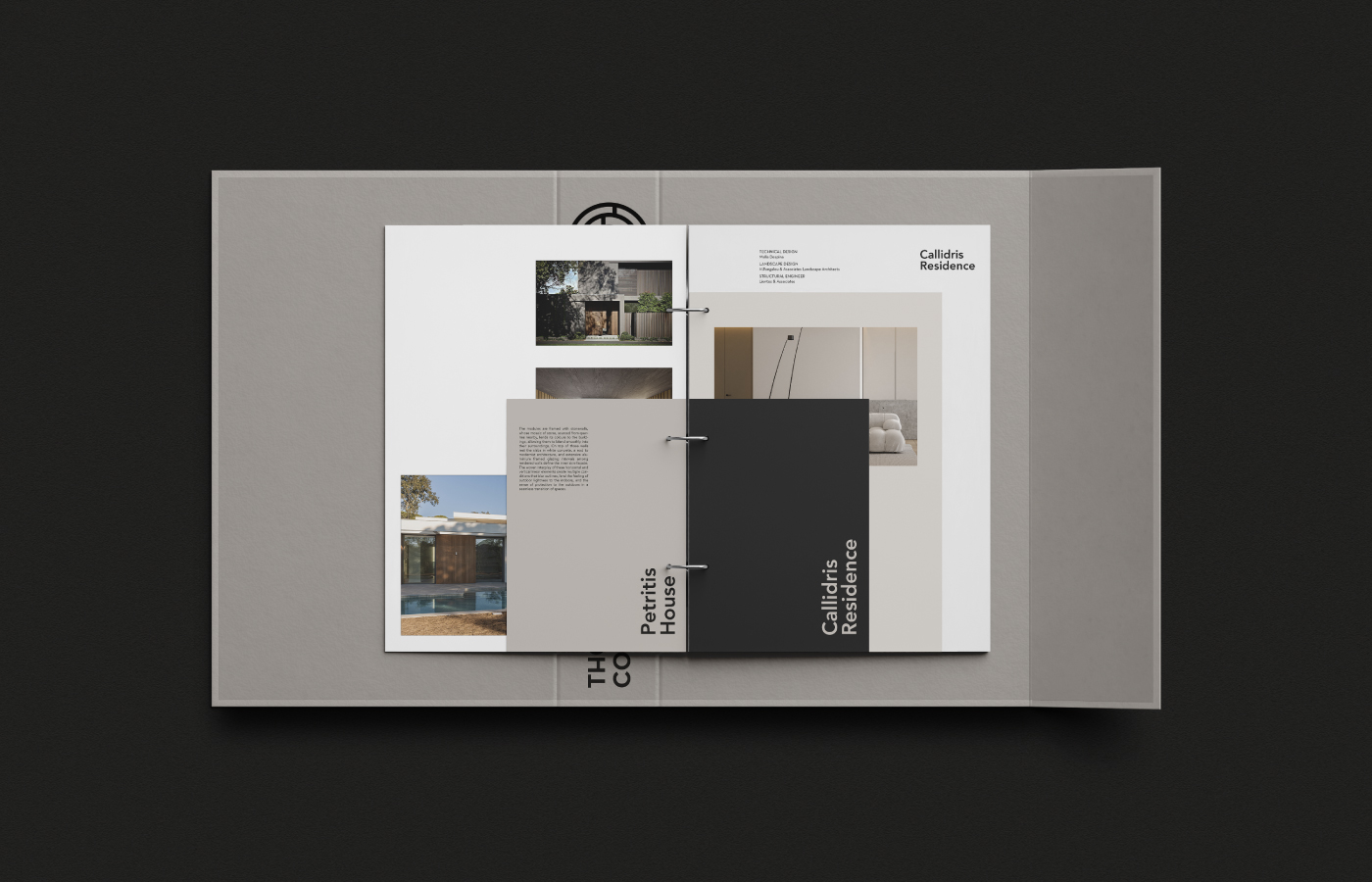 tholos construction architecture interior exterior design branding logo