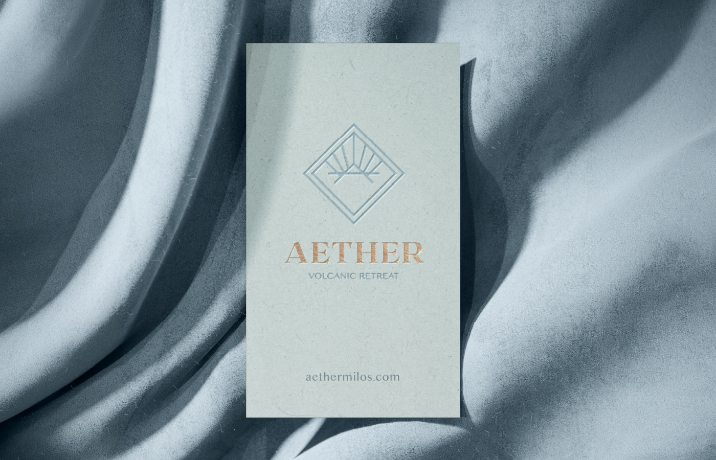 aether volcanique boutique hotel branding