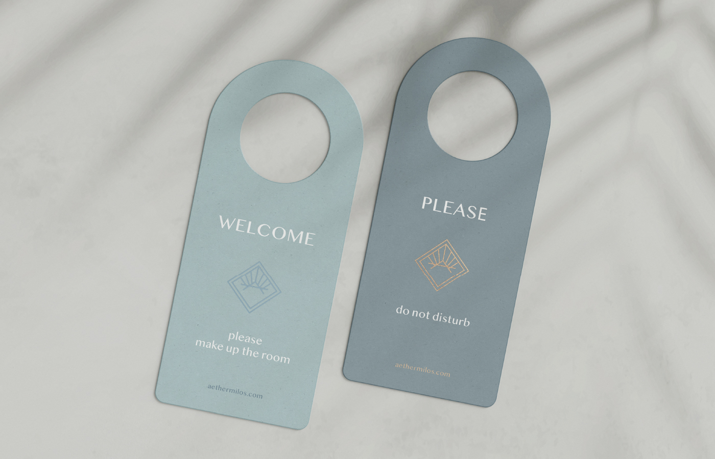 aether volcanique boutique hotel branding
