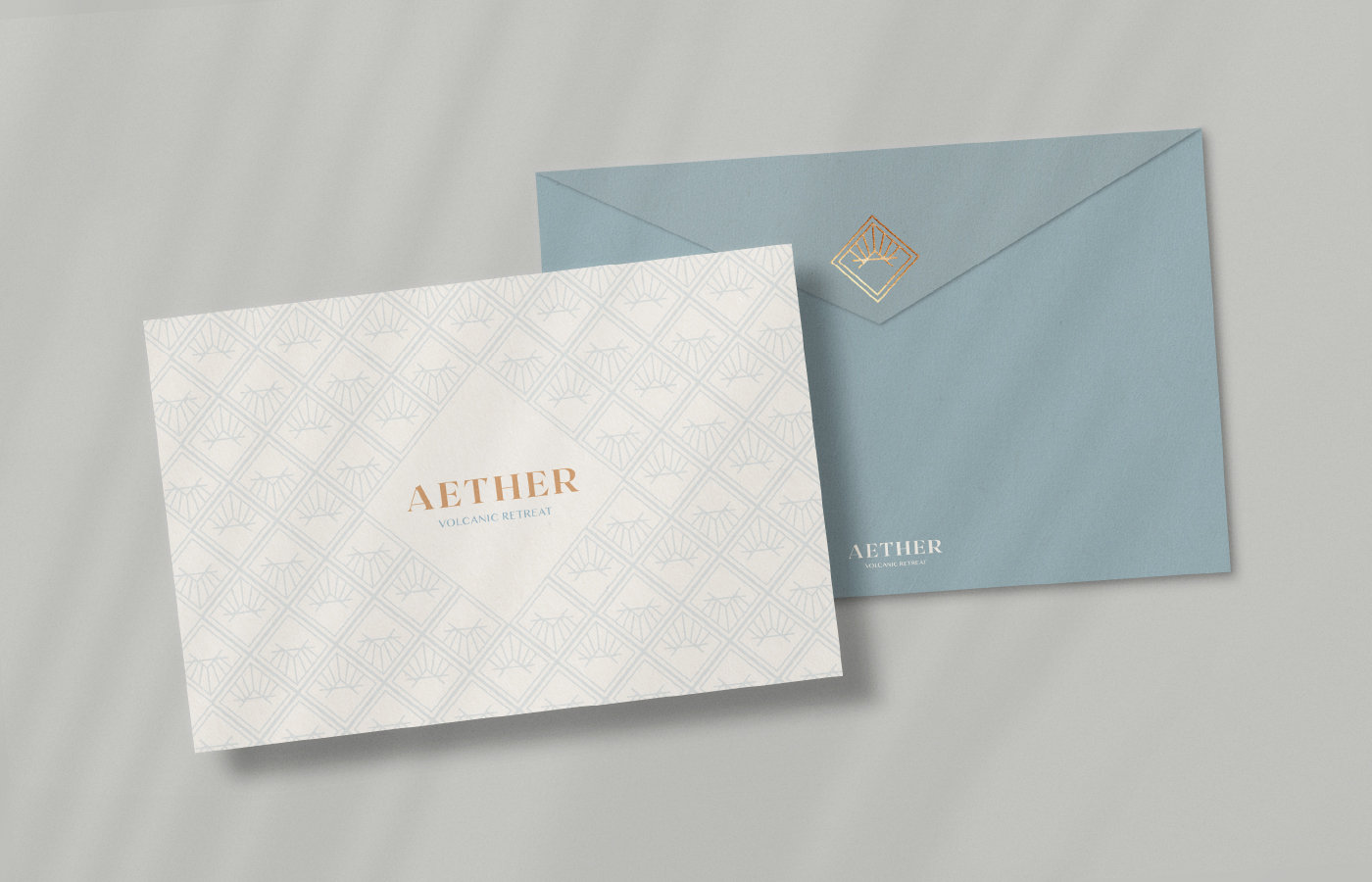 aether volcanique boutique hotel branding